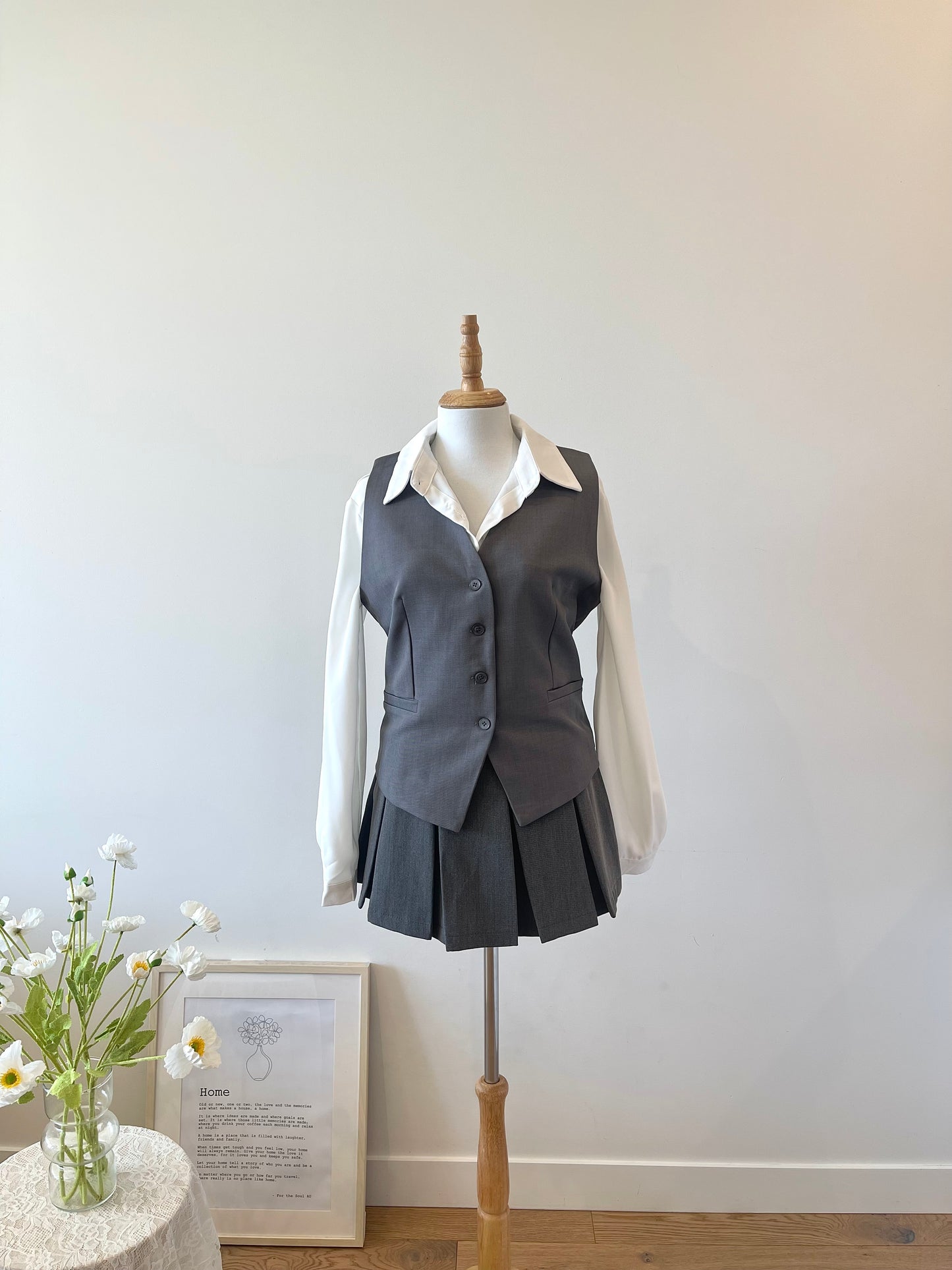 Aster Button Vest