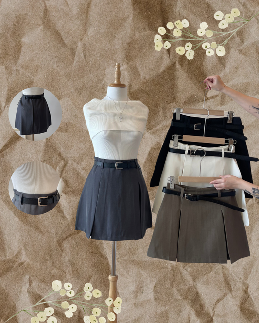 Audrey Skirt (With Belt)