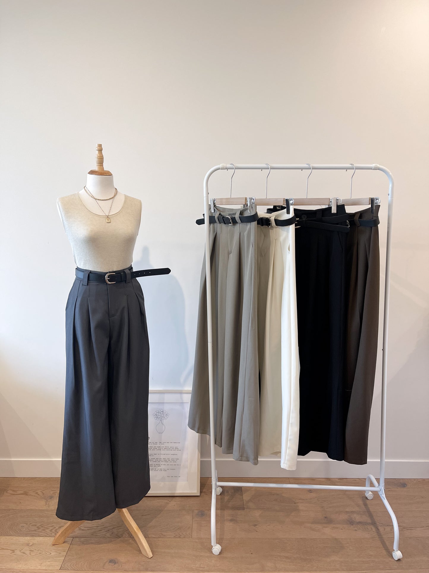 Calla Long Pants (With Belt)