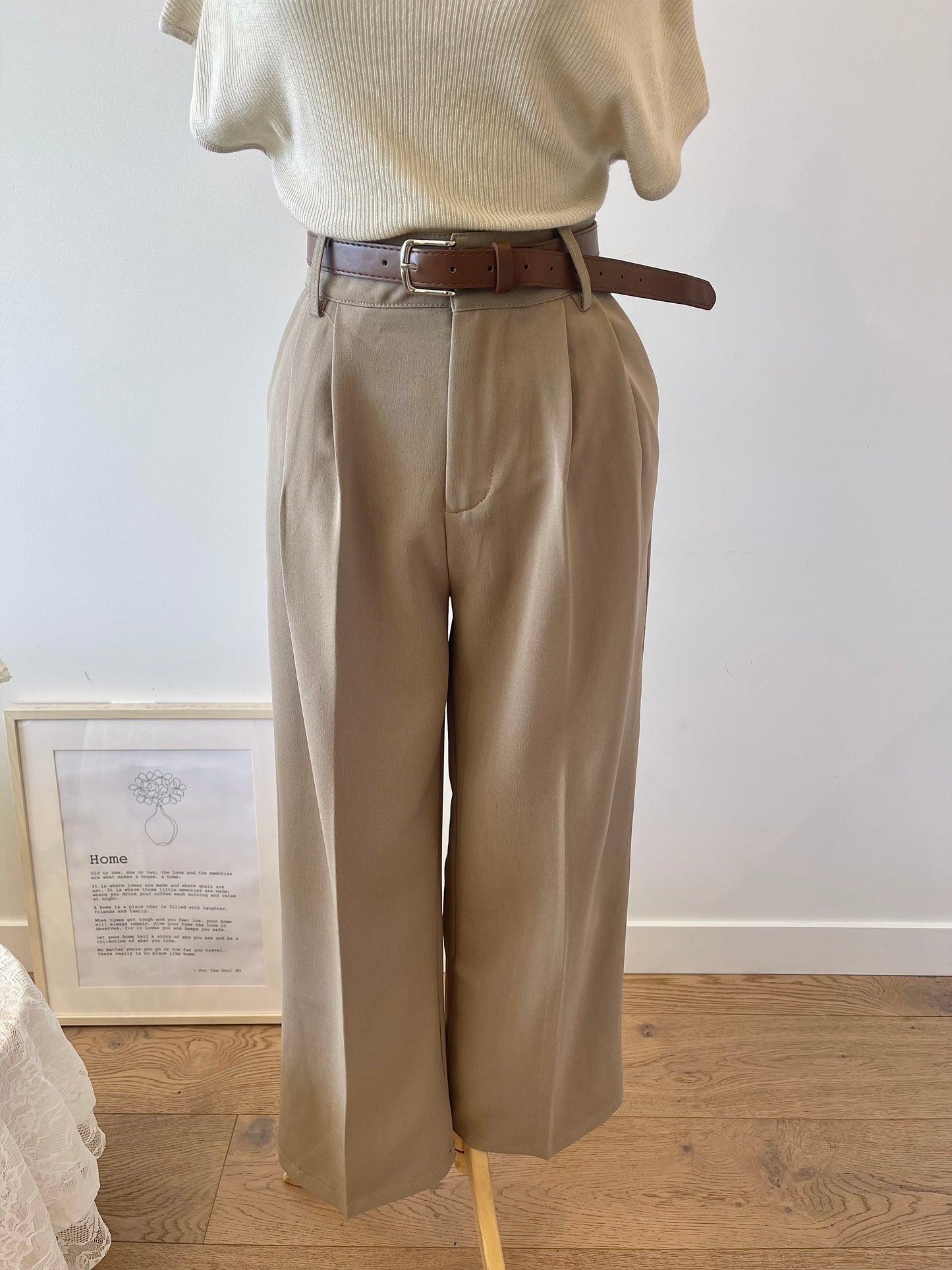 Willow Long Pants (With Belt)