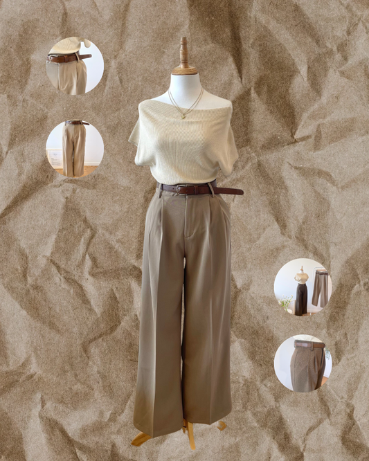 Willow Long Pants (With Belt)