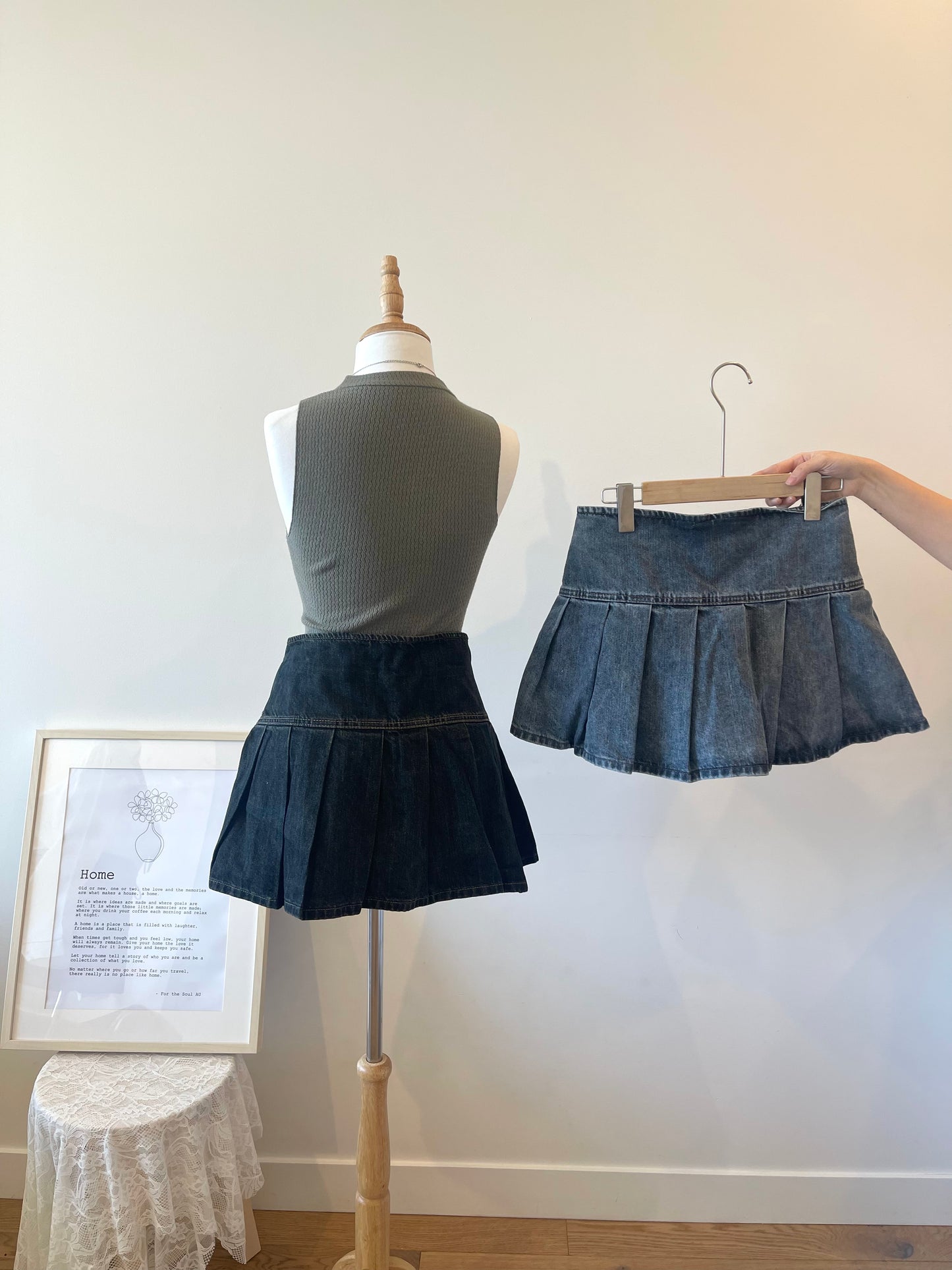 Millie Denim Skirt